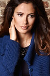 Lana Grossa MANTEL IM PERLMUSTER Cool Wool Alpaca
