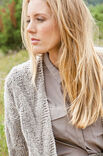 Lana Grossa MANTEL IM ZACKENMUSTER Merino Air