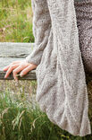 Lana Grossa MANTEL IM ZACKENMUSTER Merino Air