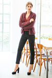 Lana Grossa JACKE IM AJOURMUSTER MIT ZOPF-BLENDE Splendid