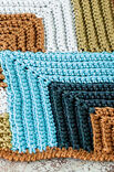 Lana Grossa TOPFLAPPEN IM GRAFISCHEN RELIEFMUSTER Cotone