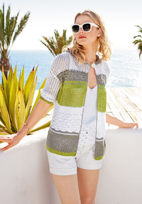 JACKE IM MUSTERMIX Linarte von Lana Grossa