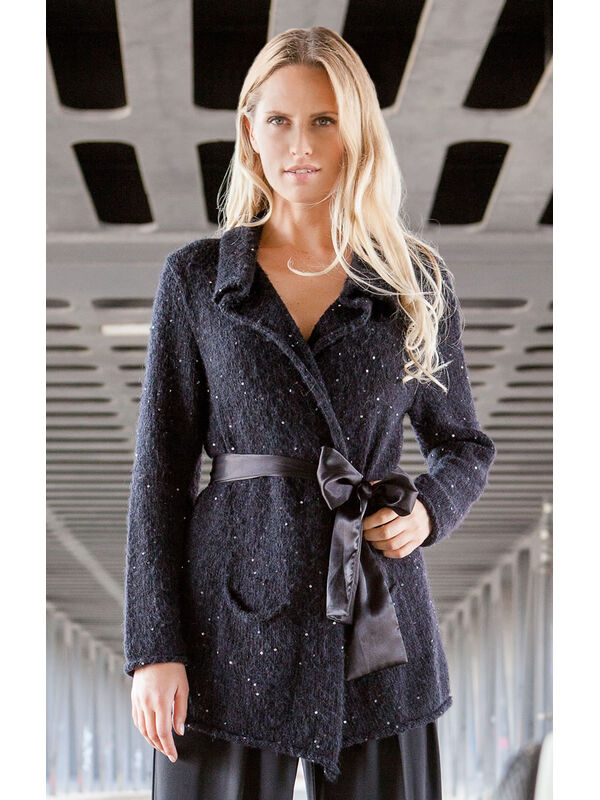 Lana Grossa JACKE Lace Merino/Lace Paillettes