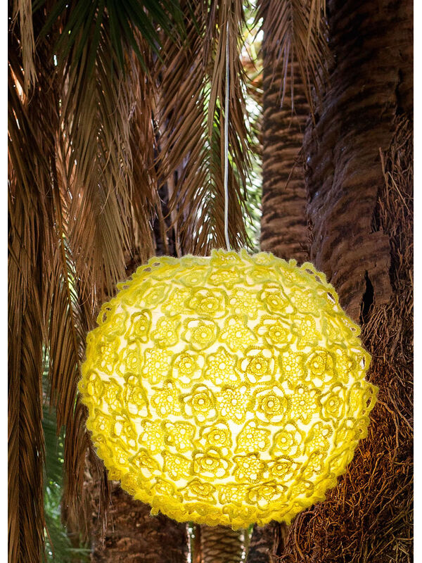 Lana Grossa HÄKELBLÜTEN FÜR BALLONLAMPE Silkhair
