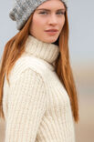 Lana Grossa ROLLKRAGENPULLI Colmo/Silkhair Paillettes