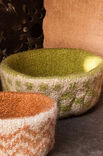 Lana Grossa SCHALE MIT KARO-JACQUARDMUSTER Feltro