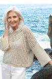 Lana Grossa PULLI MIT RAUTENAJOURMUSTER 365 Cashmere