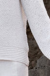 Lana Grossa PULLI IM HEBEMASCHENMUSTER Bottone