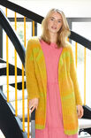 Lana Grossa JACKE IM RIPPENSTRUKTURMUSTER Silkhair