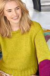 Lana Grossa PULLI MIT GLATT RECHTS UND PERLRIPPENMUSTER Alta Moda Cashmere 16