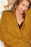 Lana Grossa CARDIGAN IM VERSETZTEN HALBPATENT-ZOPFMUSTER Alta Moda Alpaca