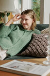 Lana Grossa WEBMUSTER-KISSEN Alta Moda Alpaca