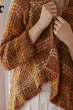 Lana Grossa CARDIGAN IM HEBEMASCHENMUSTER Ecopuno & Silkhair