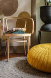 Lana Grossa BODEN-POUF IN RIPPEN The Tube