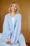 Lana Grossa JACKE IM PATENTMUSTER Silkhair