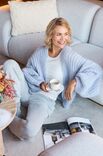 Lana Grossa JACKE IM PATENTMUSTER Silkhair