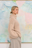 Lana Grossa ROLLKRAGENPULLI Nebbia & Silkhair