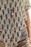 Lana Grossa PONCHO-PULLI IN AJOUR- Divino