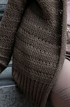 Lana Grossa JACKE MIT WEB-UND SCHLINGENMUSTER Cashcot