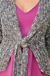 Lana Grossa JACKE IM RIPPENSTRUKTURMUSTER Dacapo multi