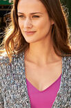 Lana Grossa JACKE IM RIPPENSTRUKTURMUSTER Dacapo multi