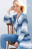 Lana Grossa JACKE IM SCHLINGEN-LOCHMUSTER Di Moda
