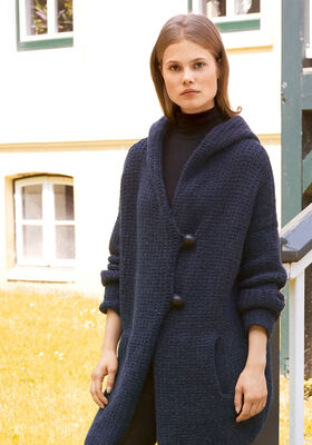 JACKE MIT EINGENÄHTEN TASCHEN Alta Moda Cashmere 16 von Lana Grossa