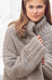 Lana Grossa JACKE IM RIPPENMUSTER Cloud