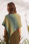 Lana Grossa PONCHO MIT QUASTEN  Summer Lace Degradé