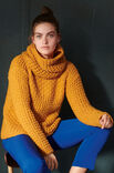 Lana Grossa PULLI IN WEBSTRUKTURMUSTERN Lala Berlin Lovely Cotton
