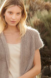 Lana Grossa RUNDPASSENJACKE MIT HALBPATENTMUSTER Linarte & Silkhair