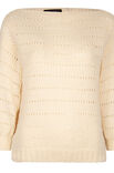 Lana Grossa PULLI MIT LOCHMUSTER Ecopuno