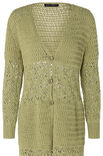 Lana Grossa MANTEL MIT RELIEF- UND AJOURMUSTER Elastico