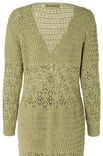 Lana Grossa MANTEL MIT RELIEF- UND AJOURMUSTER Elastico