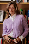 Lana Grossa CARDIGAN IM ZOPF-RIPPENMUSTER Ecopuno & Brillino