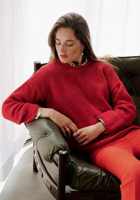 PULLI GLATT RECHTS Brigitte No. 2 von Lana Grossa