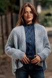 Lana Grossa JACKE IM HALBPATENTMUSTER Brigitte No. 3