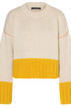 Lana Grossa PULLI GLATT RECHTS MIT AUFGEHÄKELTEN KETTMASCHEN Lala Berlin Lovely Cotton