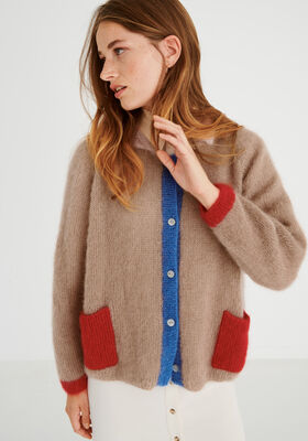 RAGLANJACKE GLATT RECHTS Silkhair von Lana Grossa
