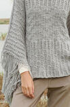 Lana Grossa PONCHO IM MUSTERMIX Alta Moda Cashmere 16