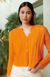 Lana Grossa CARDIGAN IM AJOURMUSTER Ecopuno