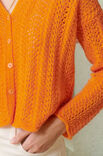 Lana Grossa CARDIGAN IM AJOURMUSTER Ecopuno