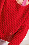 Lana Grossa PULLOVER MIT BIESENMUSTER Ecopuno