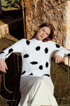 Lana Grossa PULLOVER GLATT RECHTS Per Fortuna