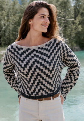 PULLOVER Lala Berlin Lovely Cotton von Lana Grossa