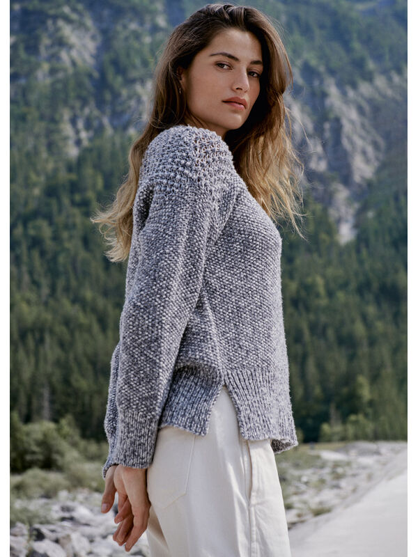 Lana Grossa PULLOVER Cool Merino Print