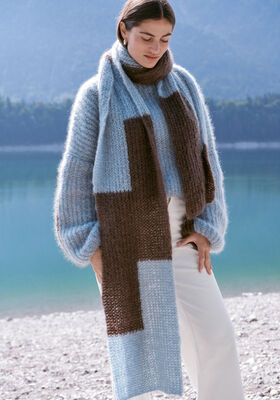 SCHAL Mohair Moda von Lana Grossa