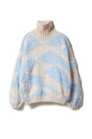 Lana Grossa PULLOVER MIT EINSTRICKMUSTER Basta & Alta Moda Alpaca