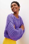 Lana Grossa PULLOVER IM FALLMASCHENMUSTER Confetti