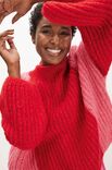Lana Grossa PULLOVER IM HALBPATENTMUSTER Alpaca Air II